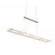 - Milos - Matt Nickel over Island LED Fitting with Clear Glass Trio-R32004107 - Milos - Matt Nickel over Island LED Fitting with Clear Glass