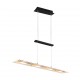 - Milos - Matt Black over Island LED Fitting with Clear Glass Trio-R32004132 - Milos - Matt Black over Island LED Fitting with Clear Glass