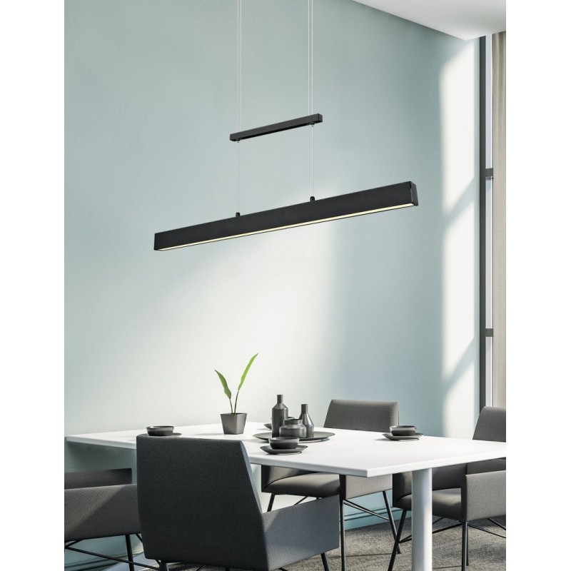 Trio-R32043132 - Paros - Matt Black LED Linear Profile