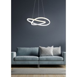 Course - Matt White LED Pendant 4000K Course - Matt White LED Pendant 4000K