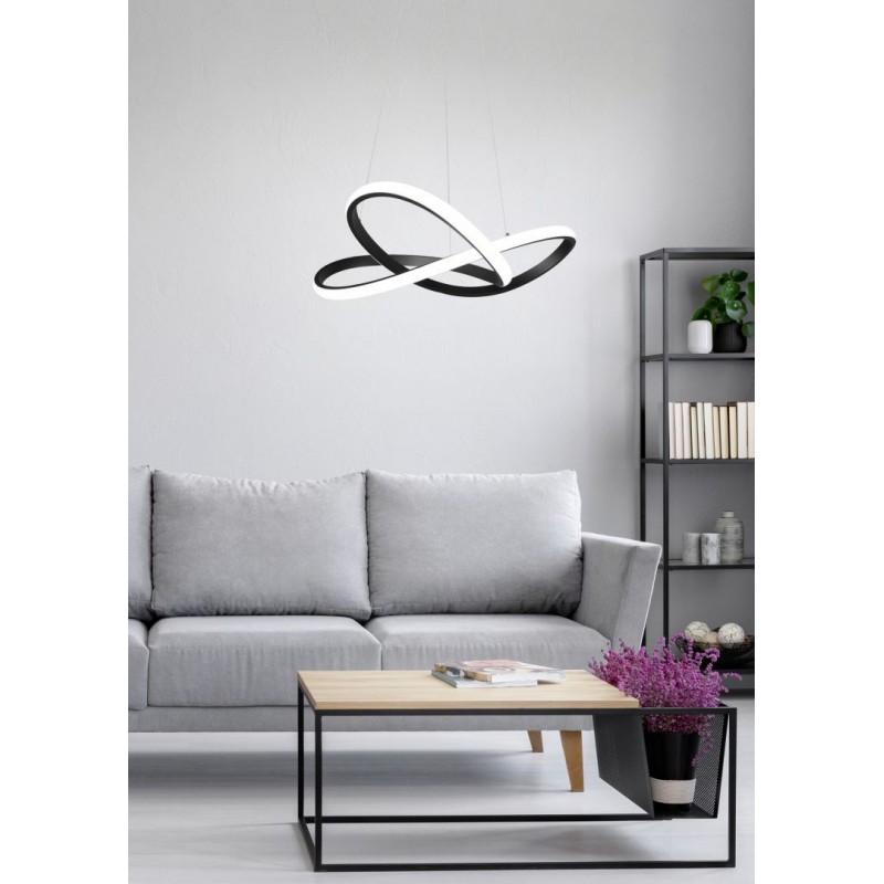 - Course - Matt Black LED Pendant Trio-R32051132 - Course - Matt Black LED Pendant