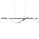 Ceiling Lights - Isabel - Chrome LED over Island Fitting 4000K Trio-R32201106 - Isabel - Chrome LED over Island Fitting 4000K