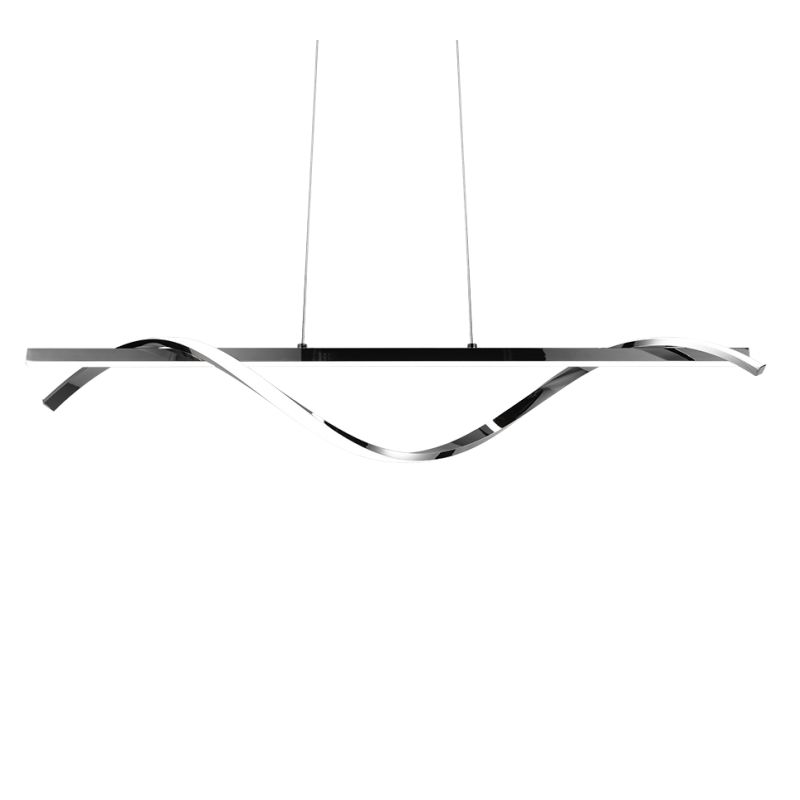 Ceiling Lights - Isabel - Chrome LED over Island Fitting 4000K Trio-R32201106 - Isabel - Chrome LED over Island Fitting 4000K