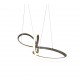- Sansa - Matt Nickel LED Pendant Trio-R32751107 - Sansa - Matt Nickel LED Pendant