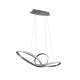 - Sansa - Matt Nickel LED Pendant Trio-R32751107 - Sansa - Matt Nickel LED Pendant