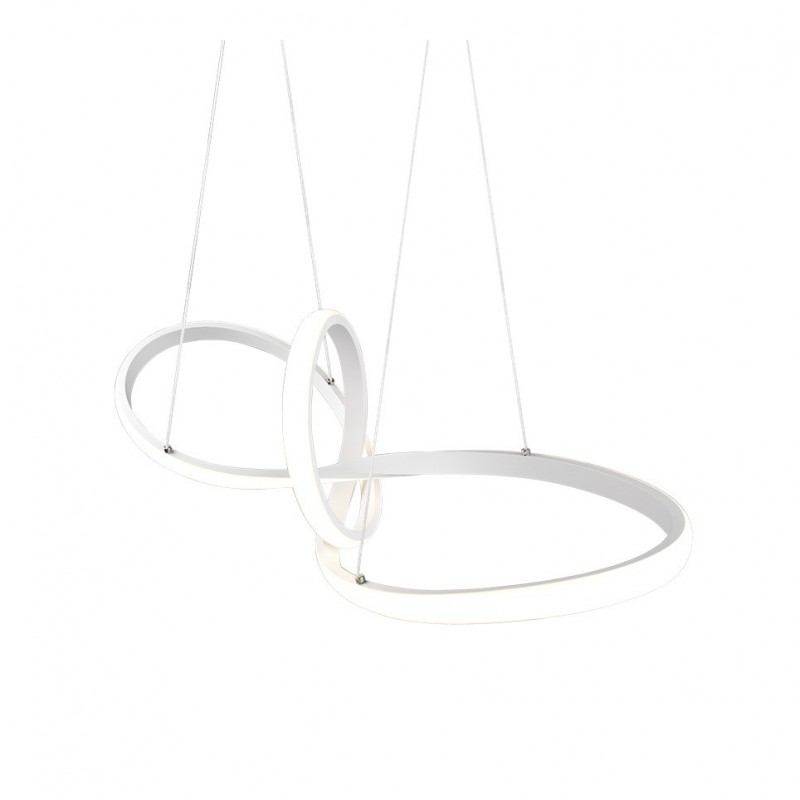 - Sansa - Matt White LED Pendant 4000K Trio-R32751131 - Sansa - Matt White LED Pendant 4000K