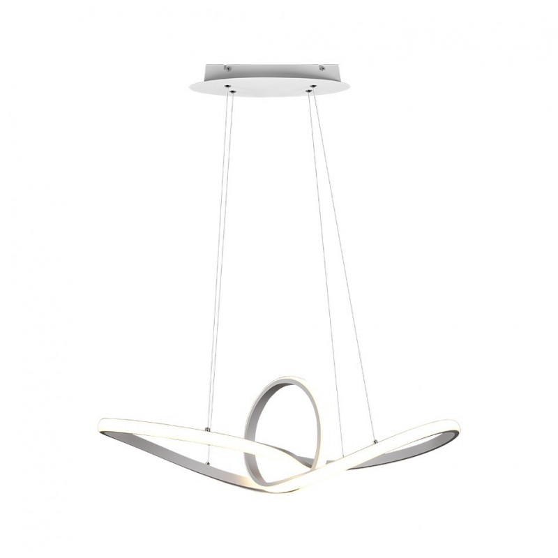 - Sansa - Matt White LED Pendant 4000K Trio-R32751131 - Sansa - Matt White LED Pendant 4000K