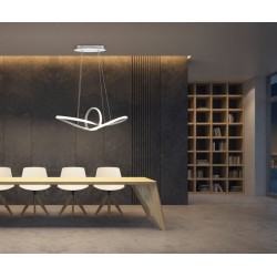 Sansa - Matt White LED Pendant 4000K Sansa - Matt White LED Pendant 4000K