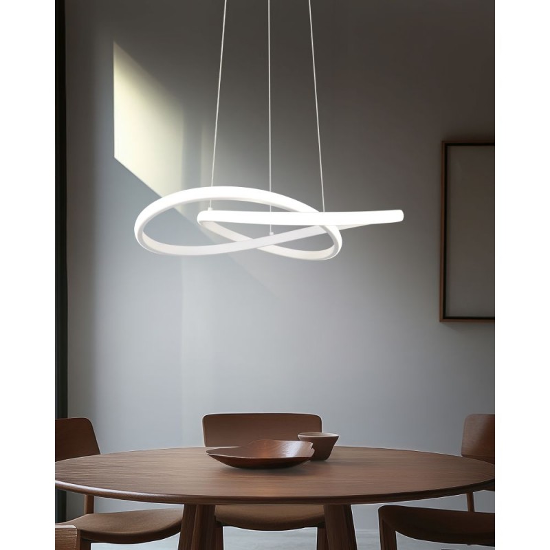 Trio-R33111131 - Mansa - White LED Pendant 4000K