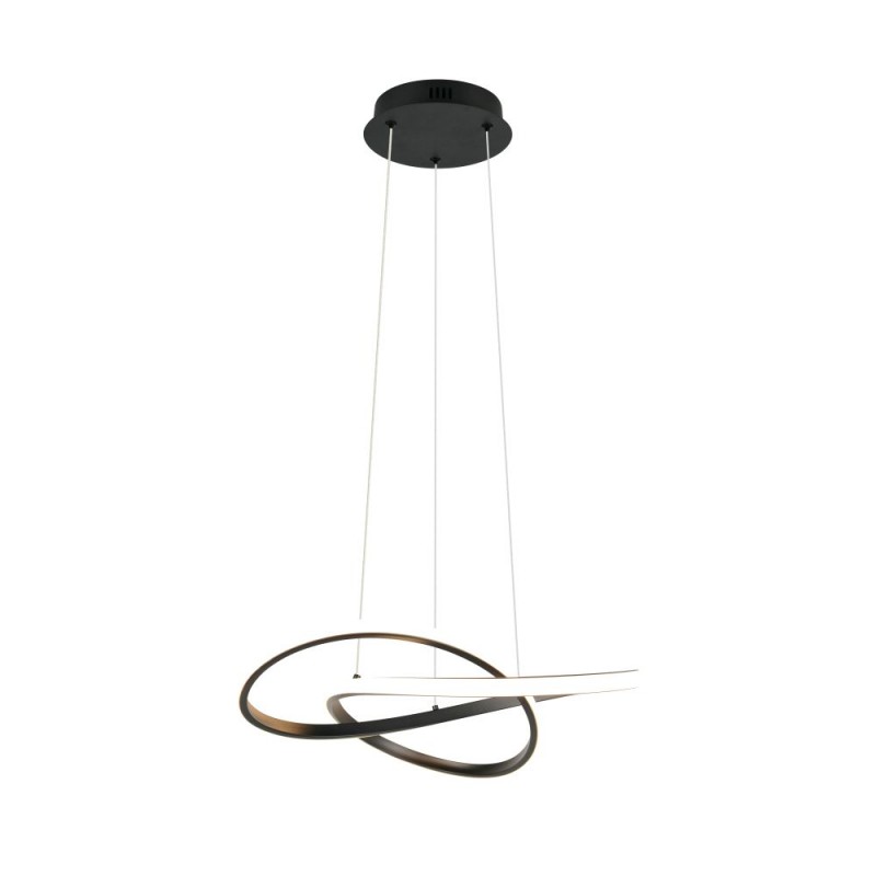 Trio-R33111132 - Mansa - Black LED Pendant 3000K