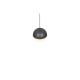 Trio-R33551142 - Senta - Anthracite Rise and Fall Pendant with White Diffuser
