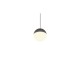 Trio-R33551142 - Senta - Anthracite Rise and Fall Pendant with White Diffuser
