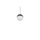 Trio-R33551142 - Senta - Anthracite Rise and Fall Pendant with White Diffuser