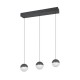 Trio-R33553142 - Senta - Anthracite 3 Light over Island Fitting with White Diffuser