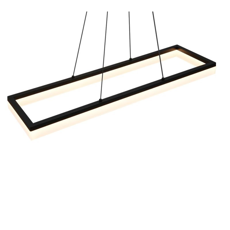 Trio-R35771132 - Camino - Matt Black LED over Island Fitting 3000K