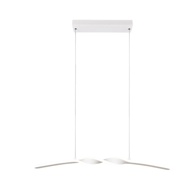 Trio-R35791131 - Ginko - Matt White LED over Island Fitting