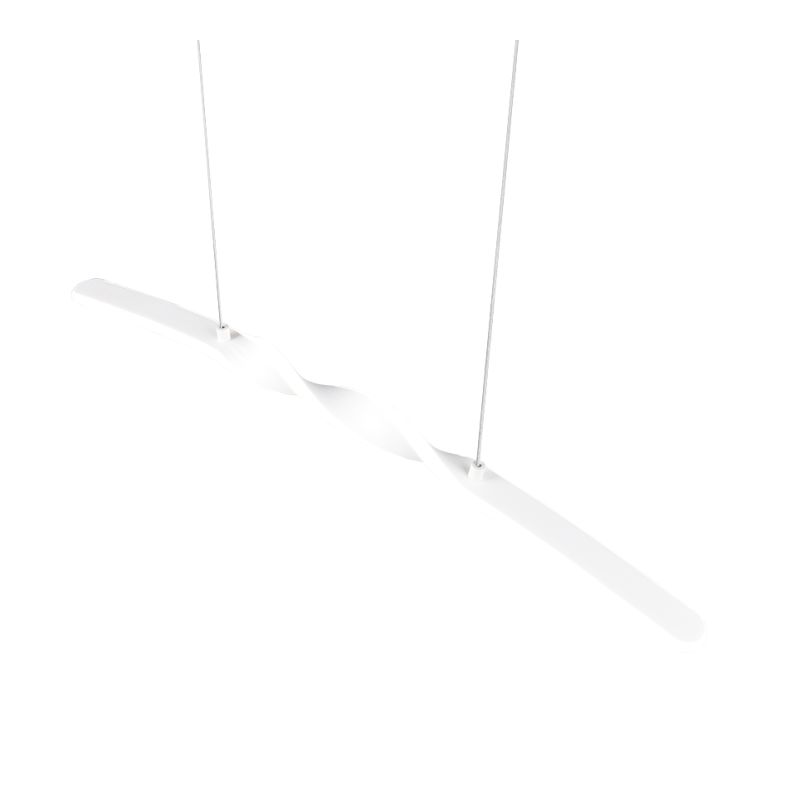 Trio-R35791131 - Ginko - Matt White LED over Island Fitting