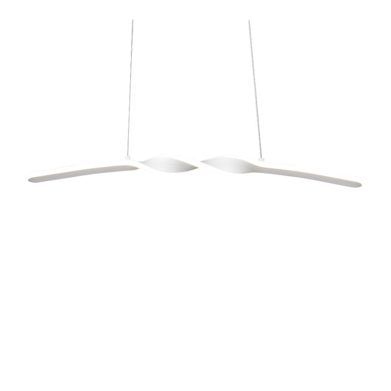 Trio-R35791131 - Ginko - Matt White LED over Island Fitting