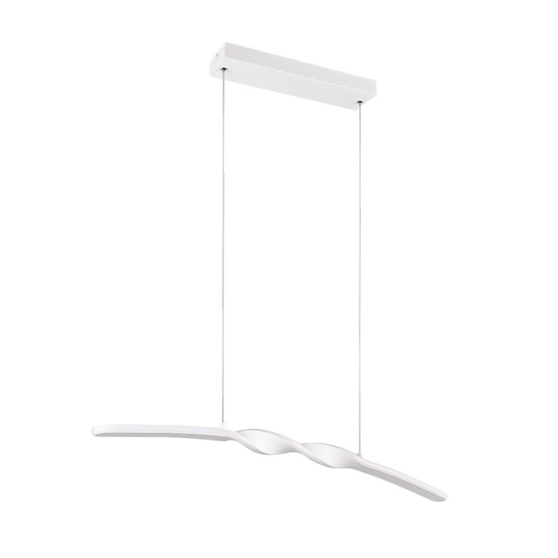 Trio-R35791131 - Ginko - Matt White LED over Island Fitting