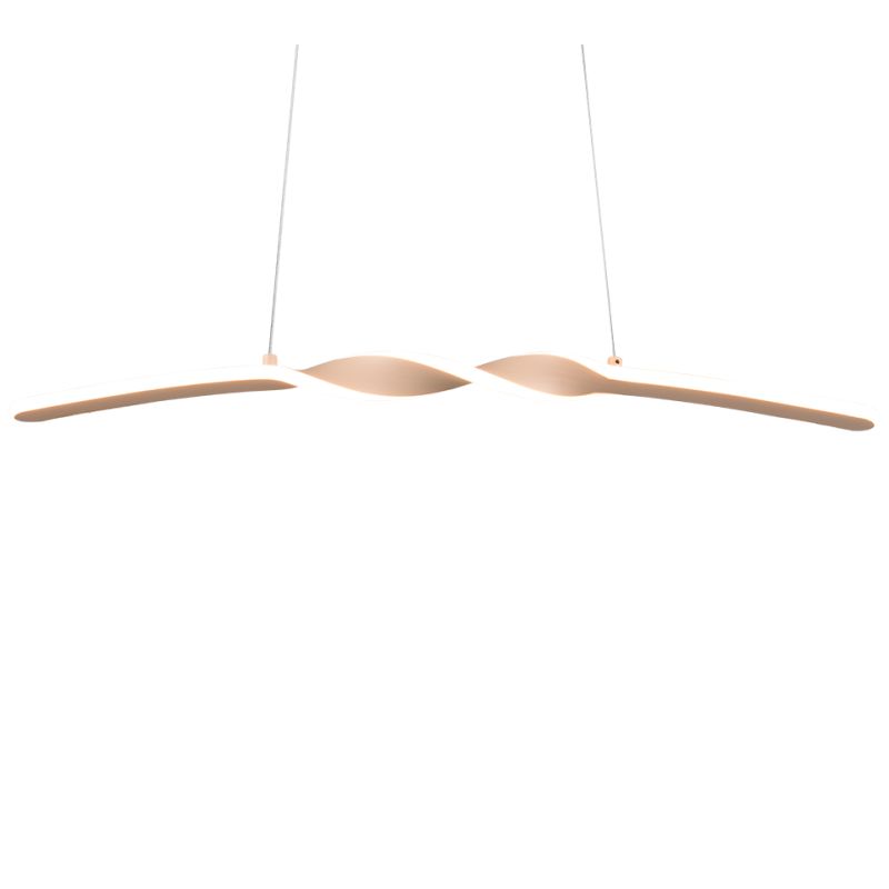 Trio-R35791166 - Ginko - Sand LED over Island Fitting