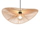 - Laurine - Matt Black Pendant with Paper Yarn Shade ∅ 58 cm Trio-R36161026 - Laurine - Matt Black Pendant with Paper Yarn Shade ∅ 58 cm