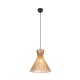Trio-R36191036 - Rosalie - Matt Black Pendant with Paper Yarn Shade ∅ 35 cm