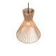 Trio-R36191036 - Rosalie - Matt Black Pendant with Paper Yarn Shade ∅ 35 cm