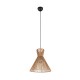 Trio-R36191036 - Rosalie - Matt Black Pendant with Paper Yarn Shade ∅ 35 cm