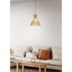 Trio-R36191036 - Rosalie - Matt Black Pendant with Paper Yarn Shade ∅ 35 cm