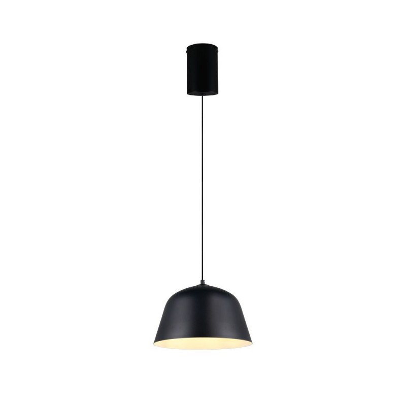 Trio-R36411032 - Tova - Matt Black Rise & Fall Pendant