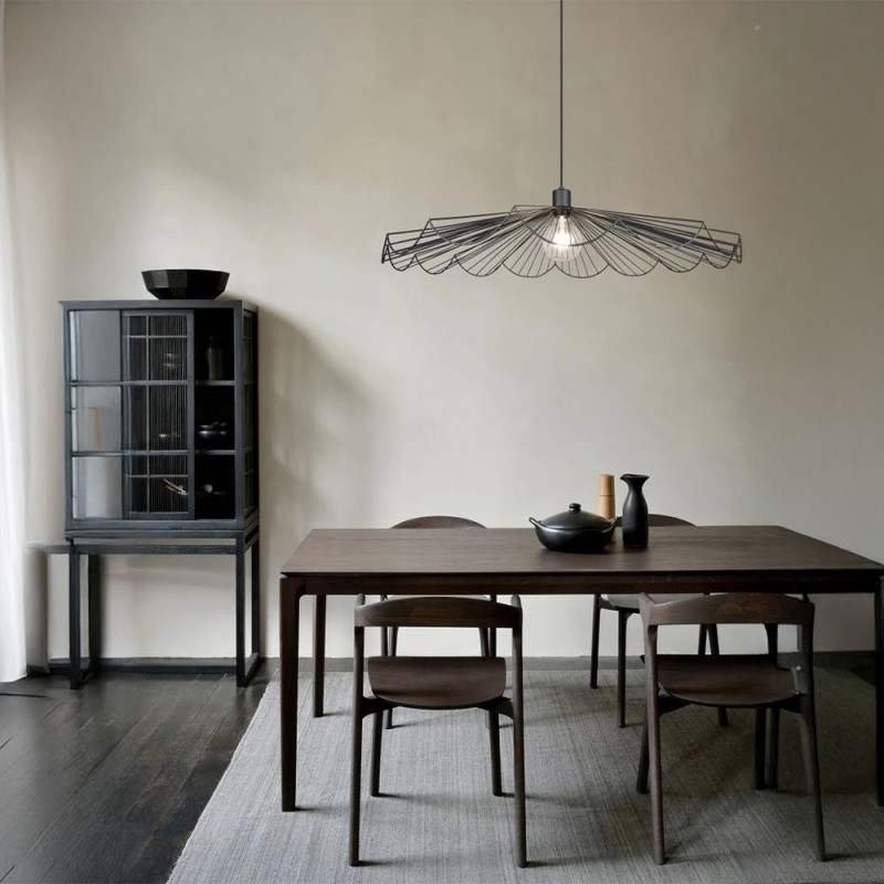 Trio-R36431932 - Margarita - Black Pendant ∅ 80 cm