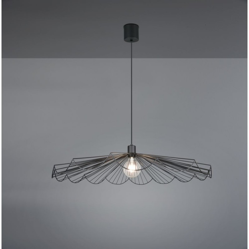 Trio-R36431932 - Margarita - Black Pendant ∅ 80 cm