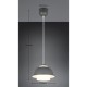 Trio-R36501942 - Tilos - Anthracite Pendant with White Glass ∅ 30 cm