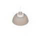 Trio-R36501943 - Tilos - Warm Fawn Pendant with White Glass ∅ 30 cm