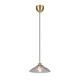 Trio-R36521004 - Eluna - Old Brass Pendant with Clear Glass Shade