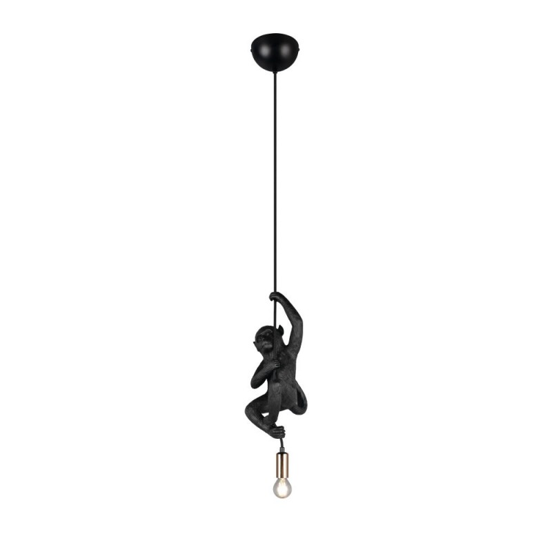 Trio-R36551002 - Fips - Black Animal Pendant