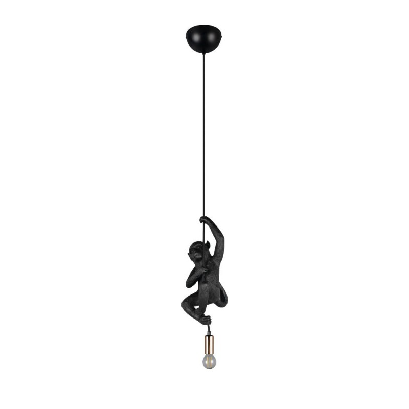 Trio-R36551002 - Fips - Black Animal Pendant