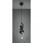 Fips - Black Animal Pendant