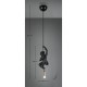 Trio-R36551002 - Fips - Black Animal Pendant