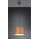 Trio-R36741032 - Pardina - Black Pendant with Leopard Shade