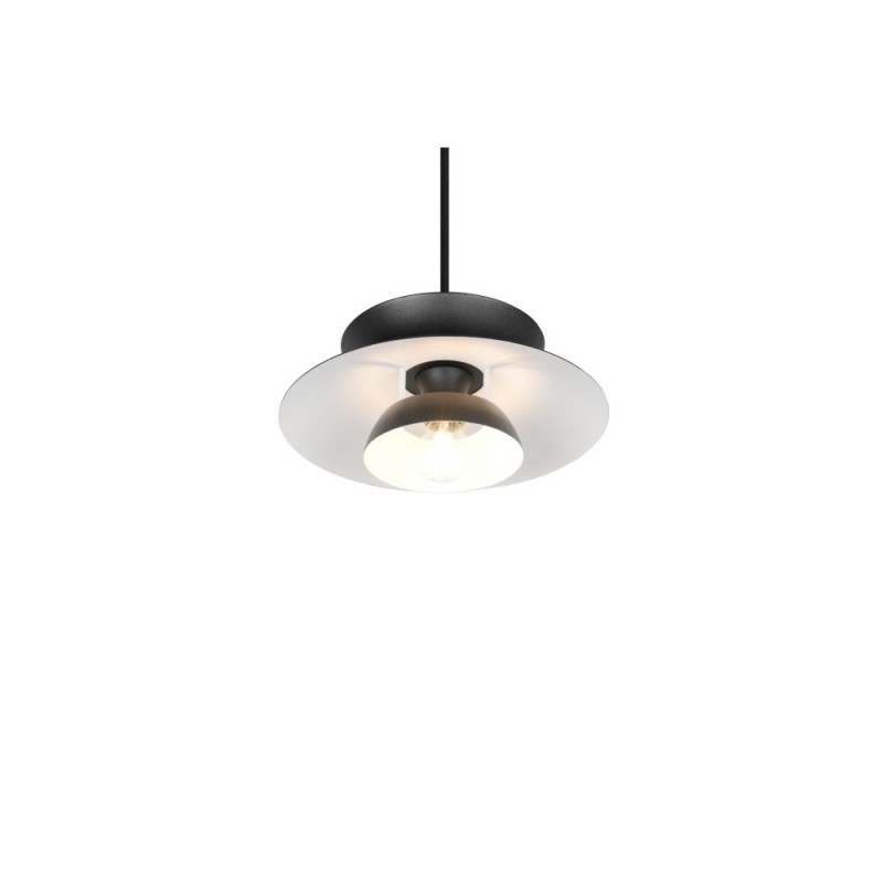 Trio-R36841032 - Amarila - Black & White Pendant ∅ 25 cm