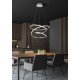 - Bologna - Chrome LED Pendant 4000K Trio-R37051106 - Bologna - Chrome LED Pendant 4000K