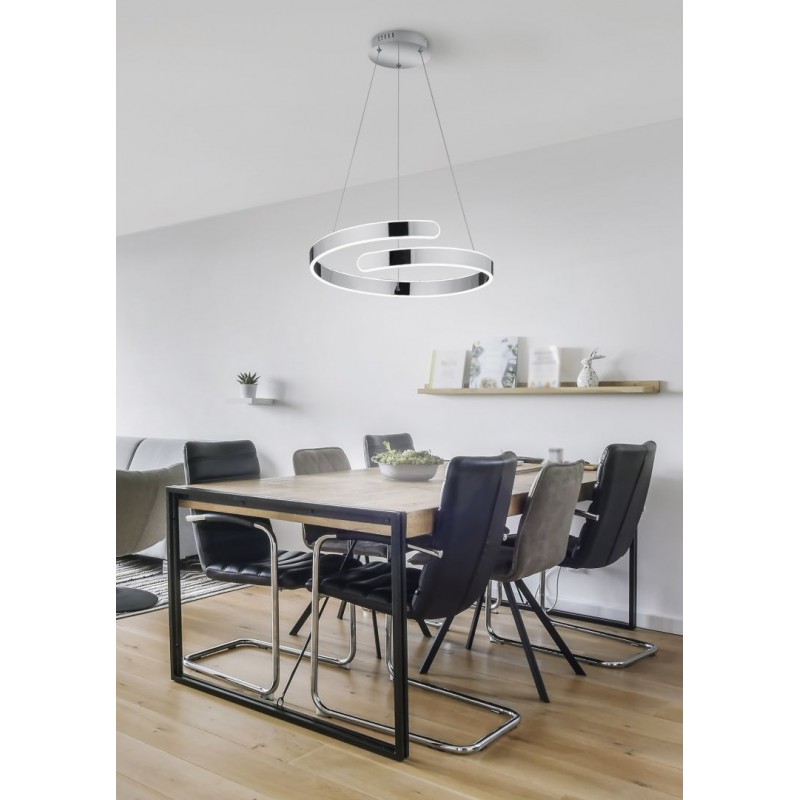 - Parma - Chrome LED Pendant 4000K Trio-R37071106 - Parma - Chrome LED Pendant 4000K