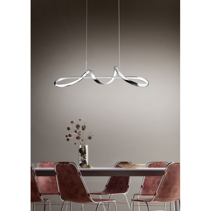 Kitchen Lights - Perugia - Chrome LED over Island Fitting 4000K Trio-R37091106 - Perugia - Chrome LED over Island Fitting 4000K