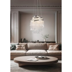 Pomp - Chrome CCT Pendant with Remote Control Pomp - Chrome CCT Pendant with Remote Control