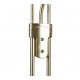 - Orson - Matt Brass Mother & Child LED Floor Lamp with Alabaster Glass Trio-R40073508 - Orson - Matt Brass Mother & Child LED Floor Lamp with Alabaster Glass