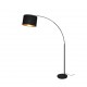 Trio-R40081080 - Bolivia - Matt Black & Gold Floor Lamp