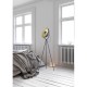 Trio-R40181032 - Chewy - Black & Gold Tripod Floor Lamp