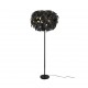 - Leavy - Matt Black 3 Light Floor Lamp with Black & Gold Leaves Trio-R40463032 - Leavy - Matt Black 3 Light Floor Lamp with Black & Gold Leaves