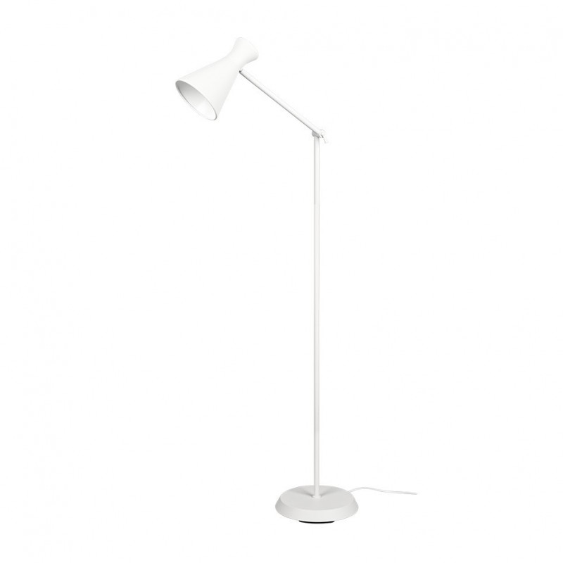 - Enzo - Matt White Floor Lamp Trio-R40781031 - Enzo - Matt White Floor Lamp